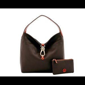 Dooney & Bourke Pebble Grain Logo Lock Bag